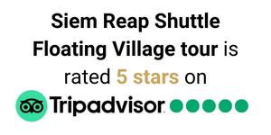 Siem Reap Shuttle Floating Village tour is rated 5 stars