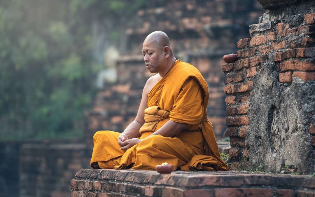 adult-Monk at Pchum Benh