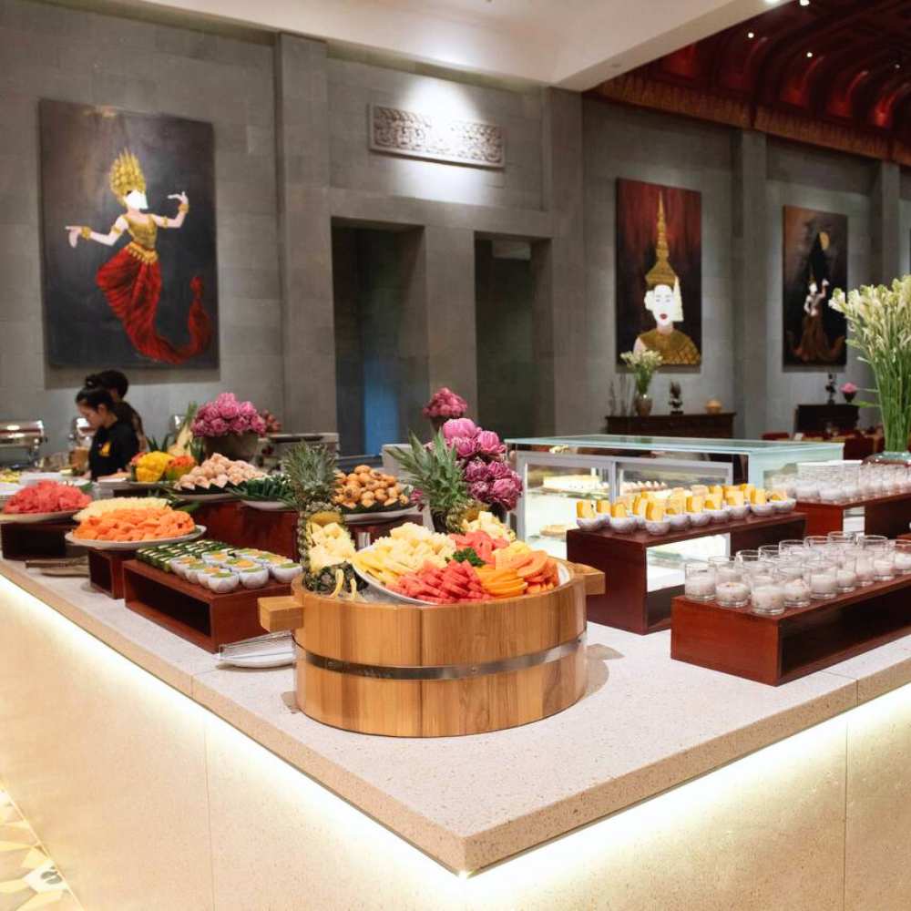 Siem Reap Apsara Dinner Show at Robam Theatre with Grand Buffet