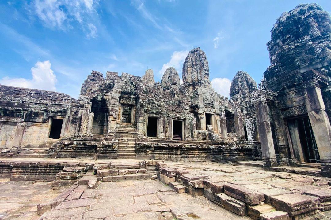 Get Angkor Sunrise and Main Temples right from the start and you can watch dawn at Angkor Wat, move through Bayon and Ta Prohm with less stress