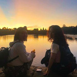 2 days in Siem Reap with Sunrise at Angkor a Khmer Apsara dinner show and Tonle Sap sunset tour [With one free airport transfer]