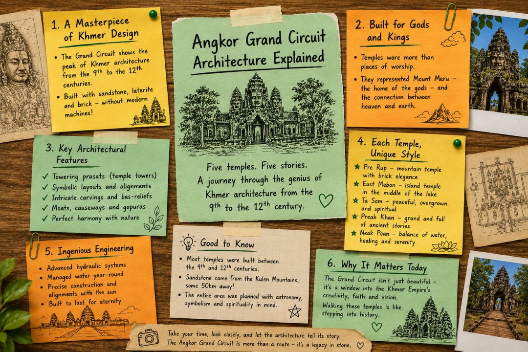 Angkor Grand Circuit Architecture Explained - Best Real Plan Comparison Guide
