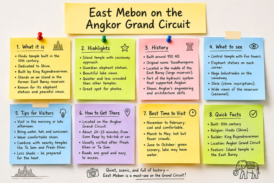 Why does East Mebon on the Angkor Grand Circuit matter