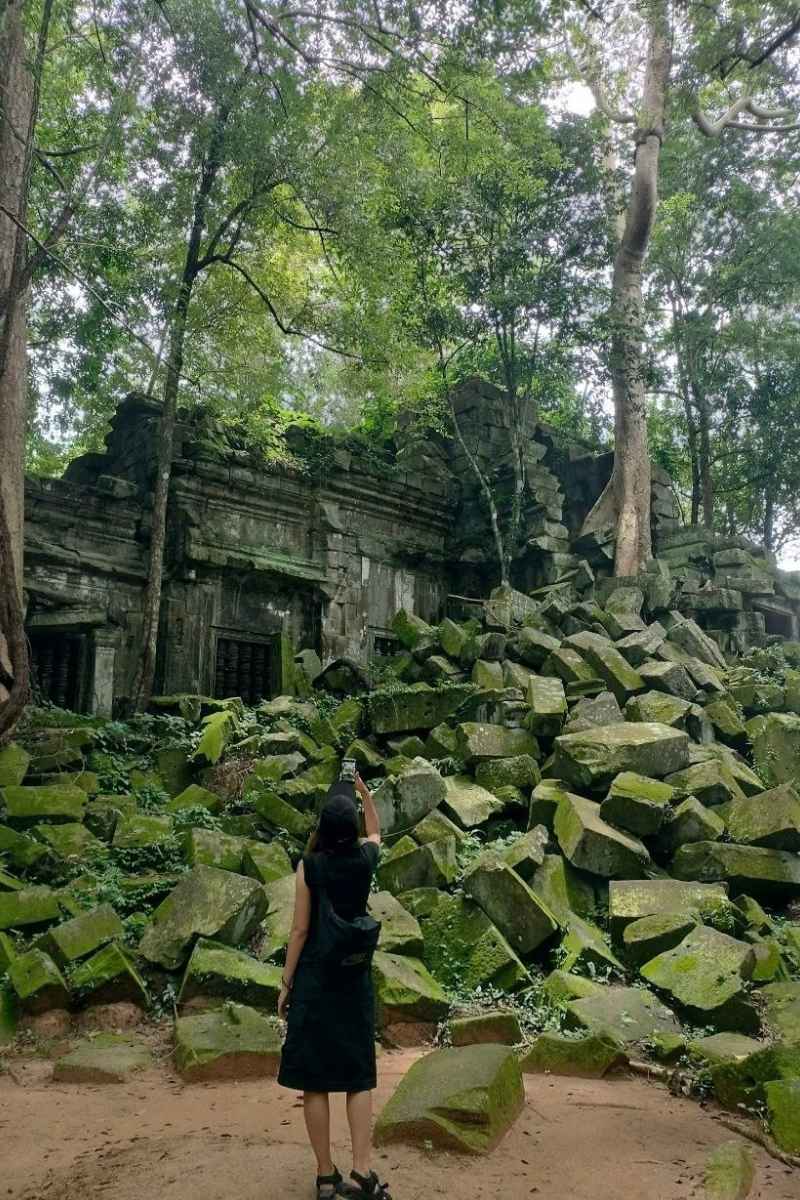 Beng Mealea Temple in Siem Reap Cambodia