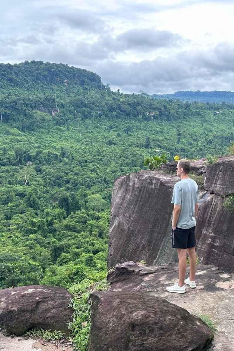 Kulen Mountain Viewpoint and National Park Cambodia