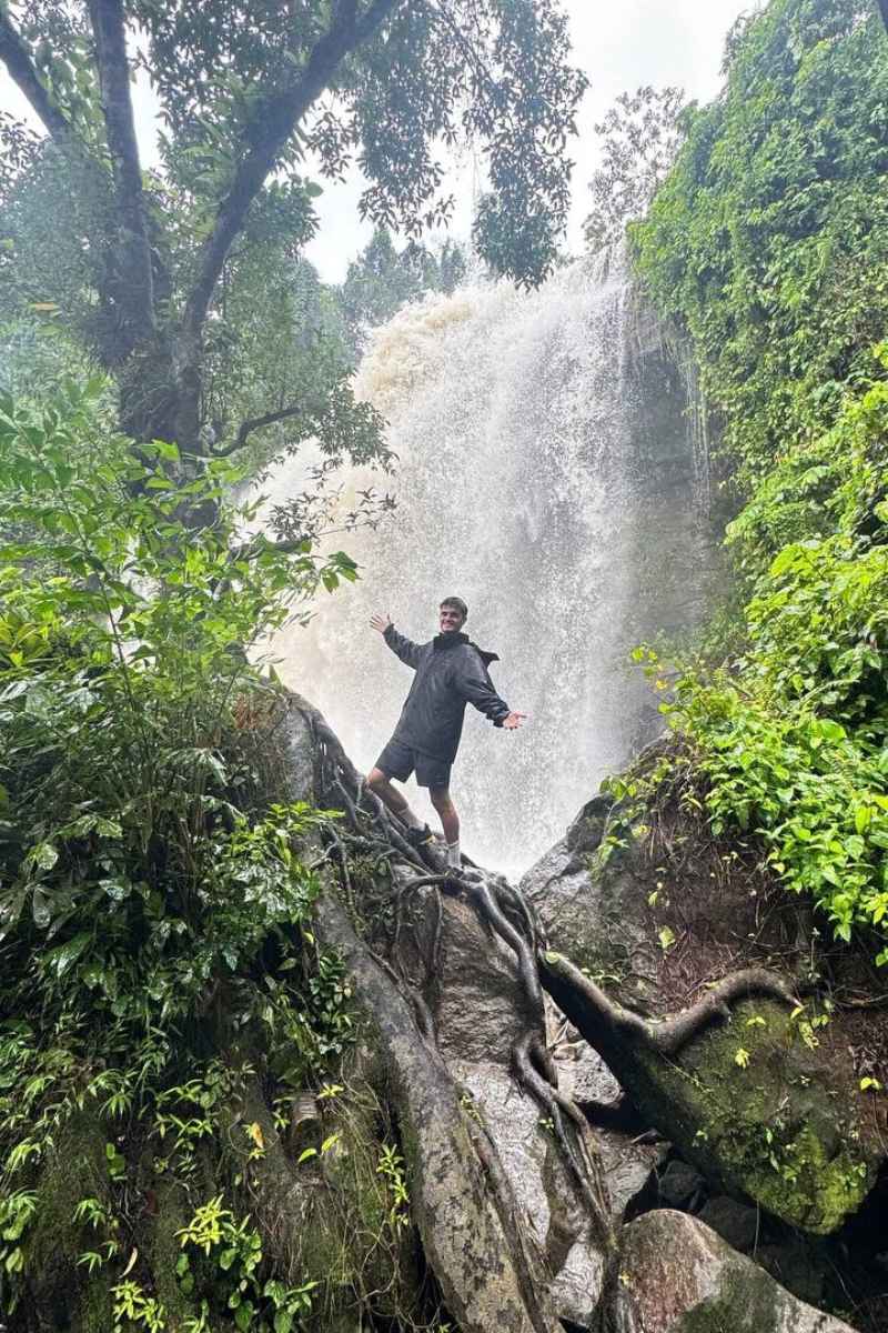 Phnom Kulen Waterfall Near Siem Reap