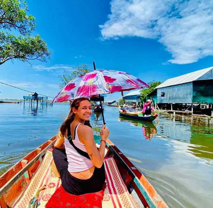 2-Day Angkor Wat Temple Sunset & Floating Village Tour with small group tour