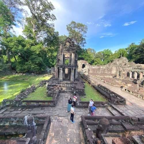 Banteay Srei Backcountry Tour - aerial view