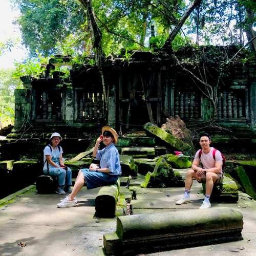 Koh Ker & Beng Mealea with small group shared tour by siemreapshuttle.com