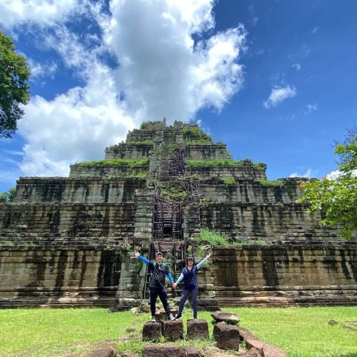 Koh Ker and Beng Mealea Tour and a great fun time.