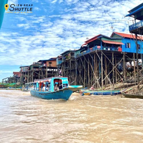 Kompong Phluk Floating Villages tour - The boats