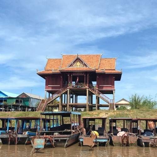 Kompong Phluk Floating Villages tour - The floating houses