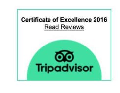 Siem Reap Shuttle Tours Tripadvisor certificate 2016