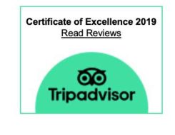 Siem Reap Shuttle Tours Tripadvisor certificate 2019